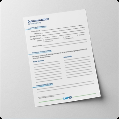 ePaper Unterweisungsdokumentation