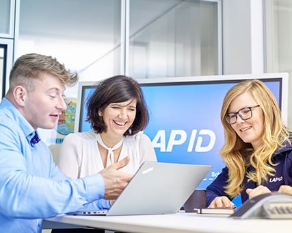 Besprechungssituation im LapID Büro