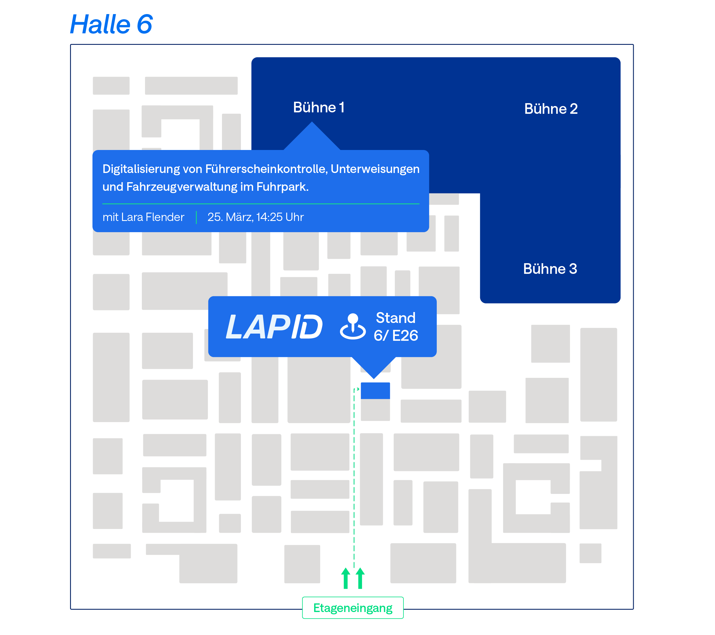 Hallenplan Flotte 2026